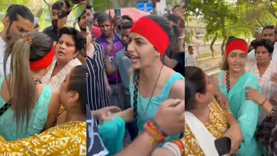 दिल्ली की वायरल वड़ा पाव गर्ल के साथ मारपीट  कलेश का वीडियो वायरल
