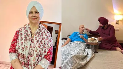 navjot sidhu की पत्नी कितनी बदल गई  कैंसर की सर्जरी के बाद navjot kaur की पहली फोटो आई सामने