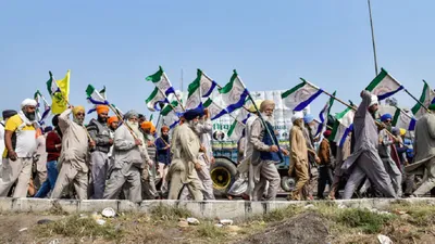 farmers protest  कल किसान करेंगे दिल्ली कूच  जानें सीमाओं पर कैसे हैं हालात और क्या है तैयारी 