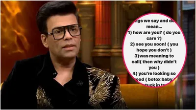 karan johar को क्या हुआ  एक के बाद एक क्रिप्टिक पोस्ट देख बढ़ी फैंस की टेंशन