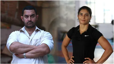 vinesh phogat पर क्या फिल्म बनाने वाले हैं aamir khan  वायरल तस्वीरों से dangal 2 के संकेत