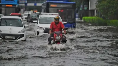 दिल्ली में तेज हवाएं  भारी बारिश  सुकूनभरा रहा अगस्त का महीना  22 दिनों तक झमाझम बरसे मेघ