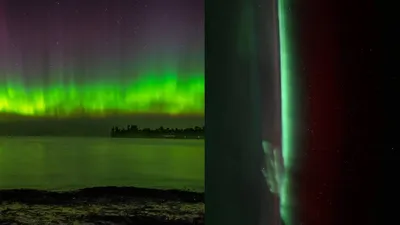 अंतरिक्ष से कैमरे में कैद हुआ कुदरत का करिश्मा  iss ने दिखाई पृथ्वी के  लाइट शो  की झलक