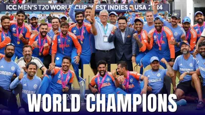 t20 wc 2024  bcci ने किया बड़ा ऐलान  वर्ल्ड चैंपियन टीम इंडिया पर पैसों की बारिश