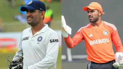 duleep trophy 2024  ध्रुव जुरेल ने की ms dhoni के रिकॉर्ड की बराबरी  खास क्लब में हुए शामिल