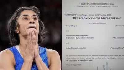 vinesh phogat के पक्ष में 3 दलीलें  2 बयान  2 वकील फेल  150 करोड़ उम्मीदें एक फैसले से टूटी